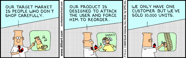 niche marketing dilbert