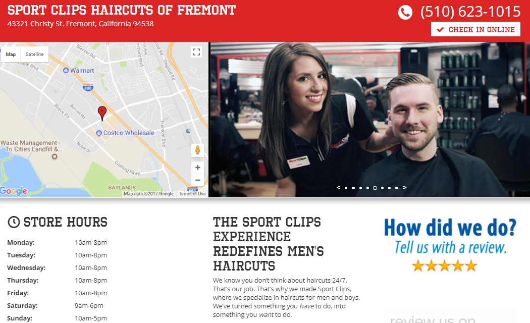 contact information sports clips